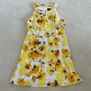 Yellow Flowered Dress